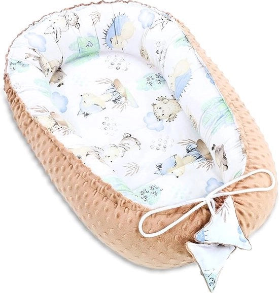 Cuscino di sicurezza per bambini Reiswieg 100% cotone Anti-allergico - lettino per neonati \ Culla termoregolata 90x50cm