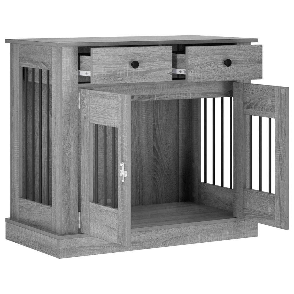 Mobile da cassa per cani Sonoma grigio 90 x 47,5 x 80 cm 8014776