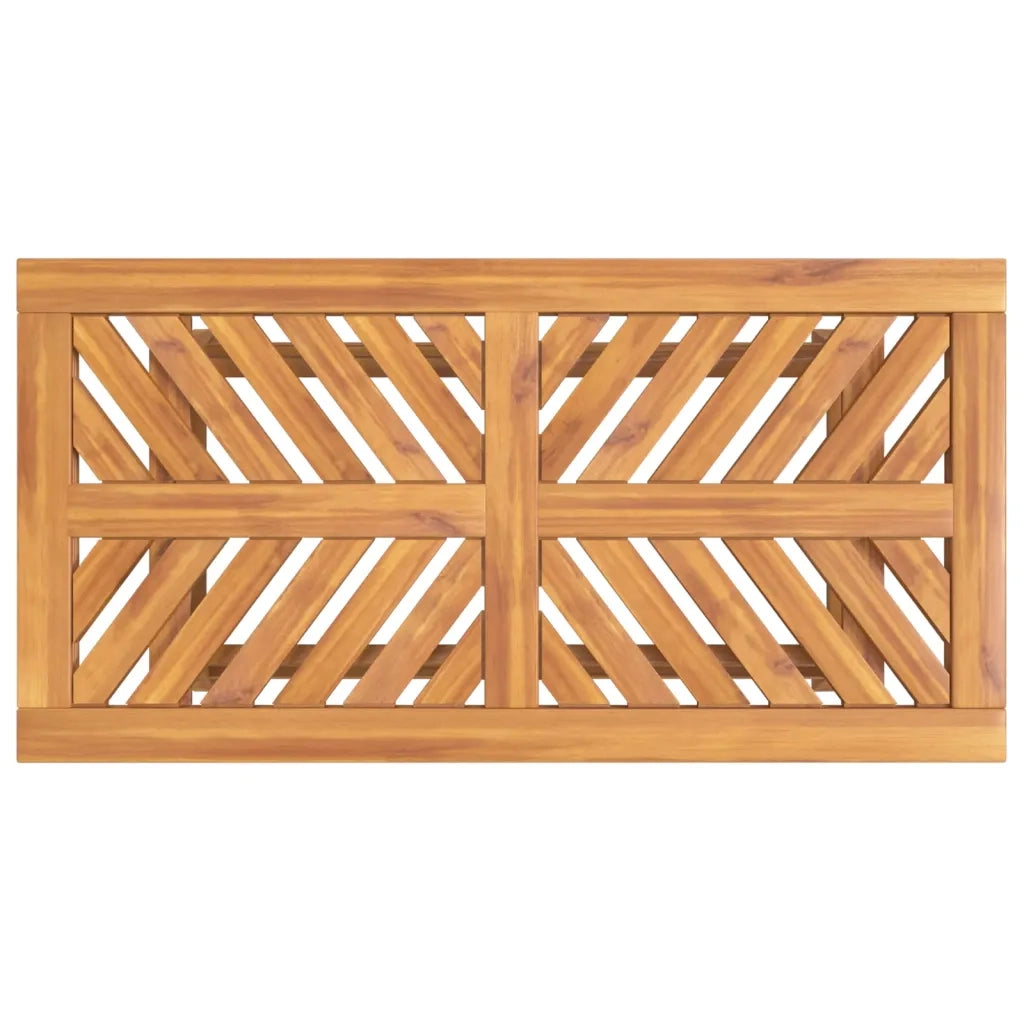 Set Salotto da Giardino 2 pz | Set di Mobili da Esterno in Legno Massello di Acacia