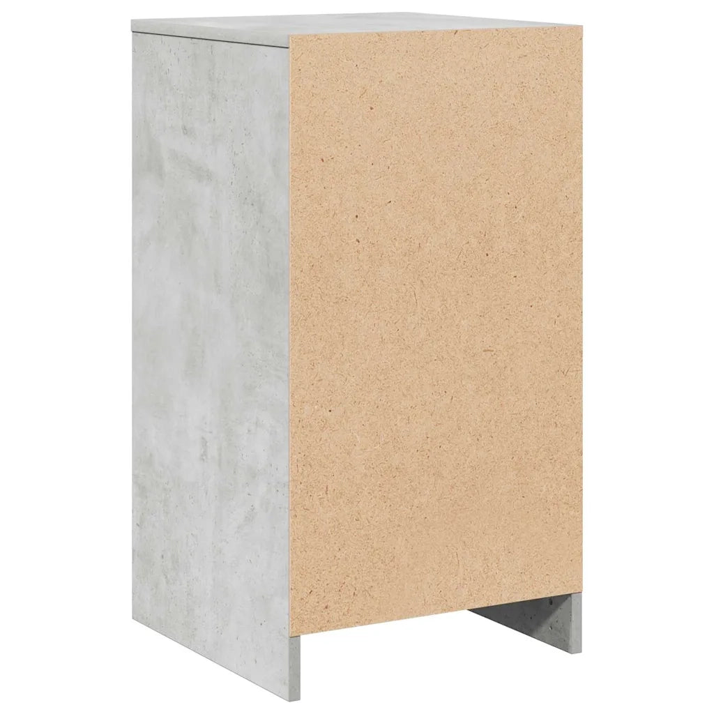 Credenza-Buffet-Armadio da cucina Grigio cemento 40 x 41 x 75 cm Legno multistrato