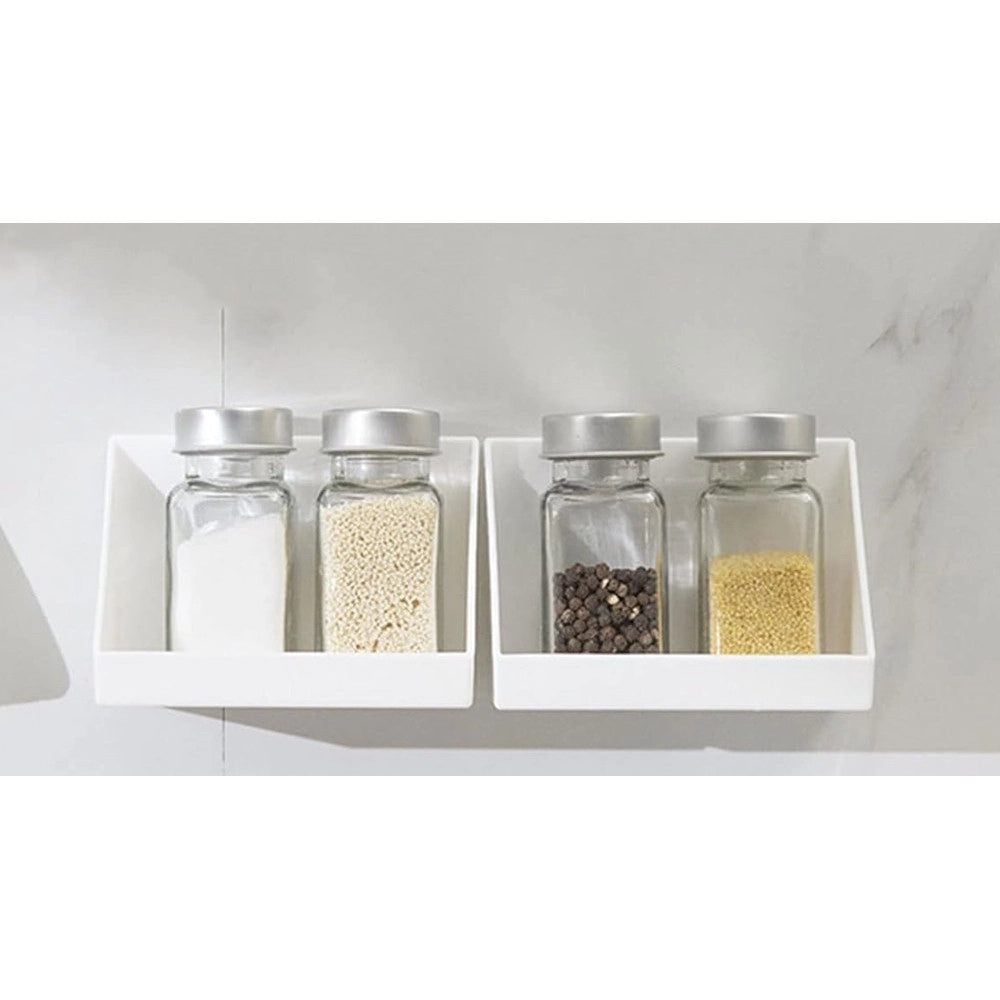 Trade Shop - Vassoio Multiuso Armadietto Organizzatore Accessori Bagno Trucco Bianco 117x77x83mm 10853 -