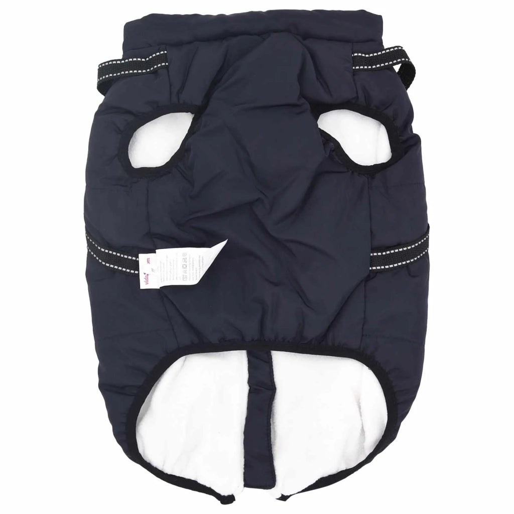Cappotto per Cani Blu navy L48 Pile e Poliestere CFW4616378