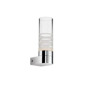 Italux Pixy applique da parete LED 3,6W cromo in vetro