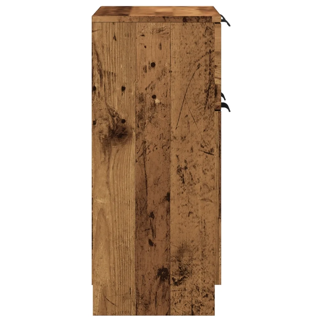 Credenza Legno Antico 60x30x70 cm in Truciolato 856838