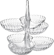 Tavolo per antipasti - trasparente, 27 x 25 x h 25,5 cm - 19920100