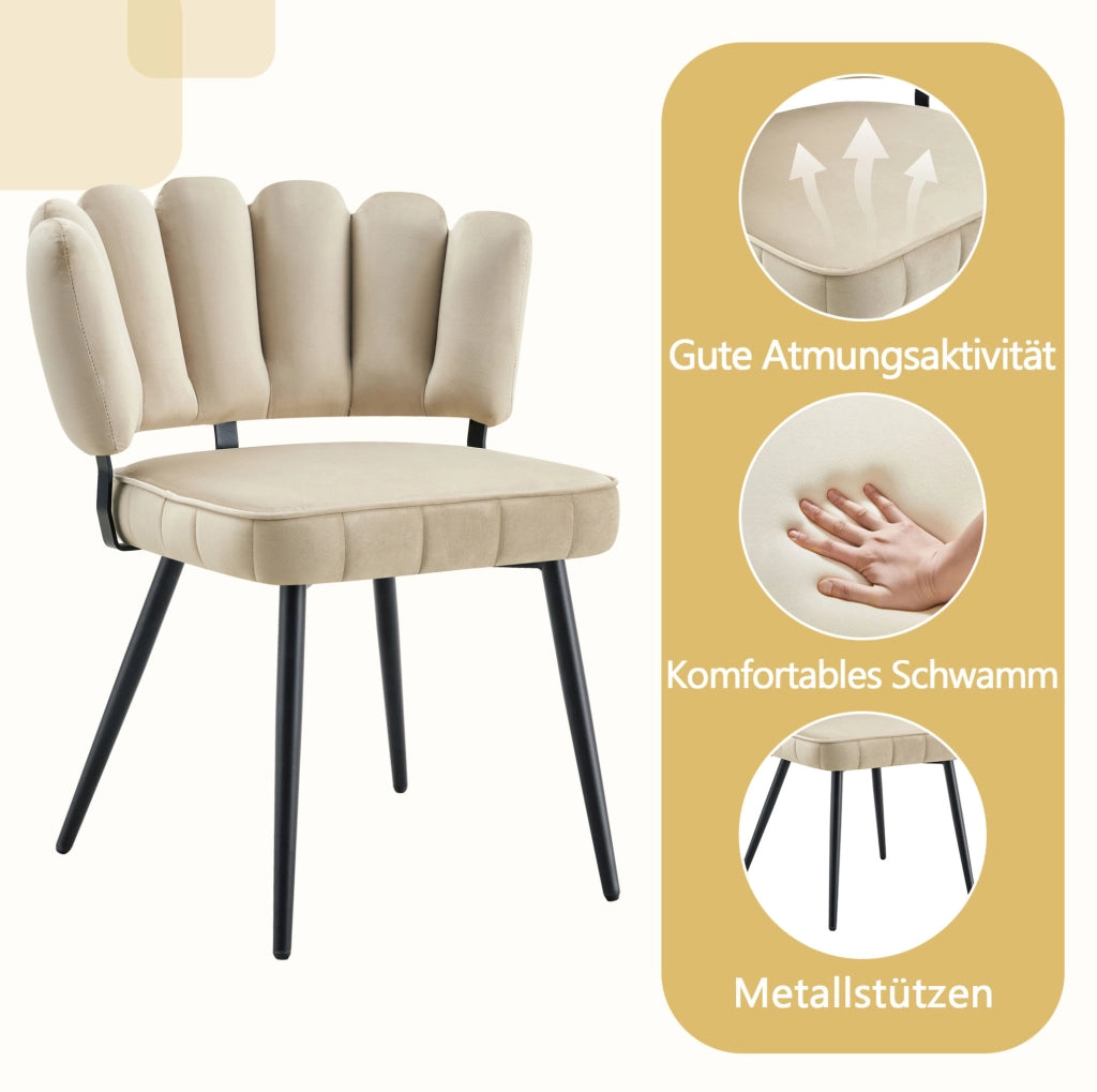 Set tavolo rotondo 107 cm e 2 sedie marrone chiaro