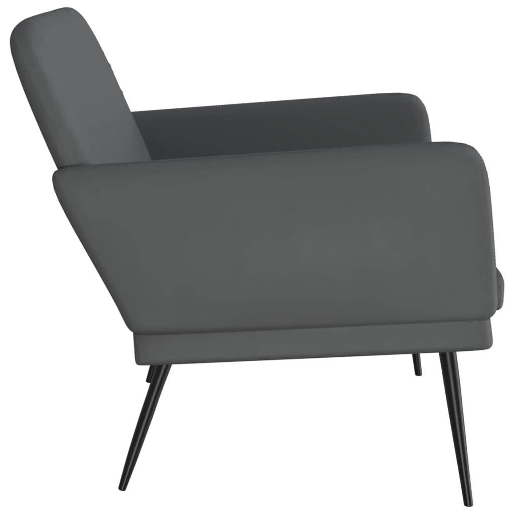 Panca/panca 107 x 80 x 81 cm materiale sintetico grigio 02_0010697