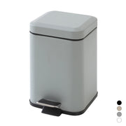Pattumiera quadrata 3L FERID bianca 16x16x25 cm