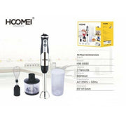 Trade Shop - 3 In 1 Mixer Ad Immersione Multifunzione 800 W 2 Velocita' Cucina Hoomei Hm-6680 -