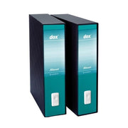 Esselte dox 2 raccoglitore ad anelli a4 nero, verde - D26212