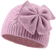 Cappello di Pelliccia per Bambina - Termico - 0-6 Anni - Altezza di Testa 36-54 cm - Cappello di Lana