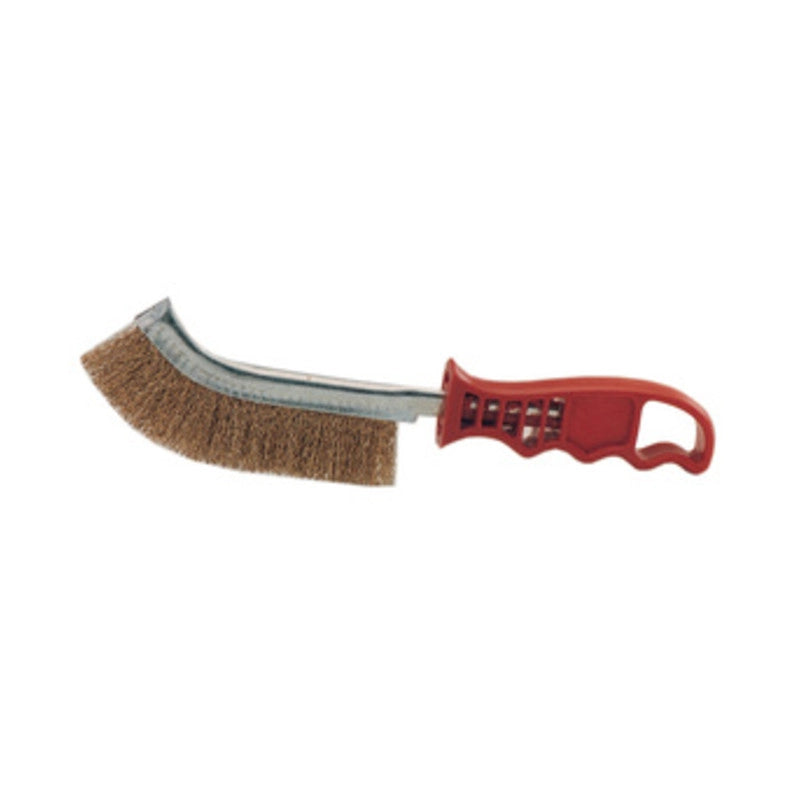 SPAZZOLA CURVA TIPO SPYD FILI ACCIAIO 275 MM- 24,0 pz