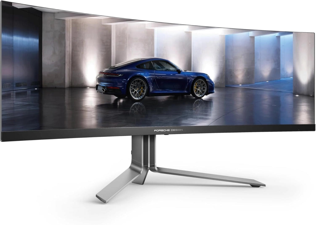 PD49 49 inch Widescreen QD OLED Black Multimedia Curved Monitor 5120x1440/0.03ms/2xHDMI/DisplayPort, 49 pollice Curvo DQHD, HDR400
