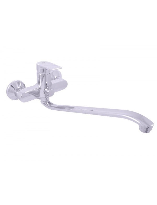 Miscelatore doccia COLORADO in ottone cromato con bocca lunga