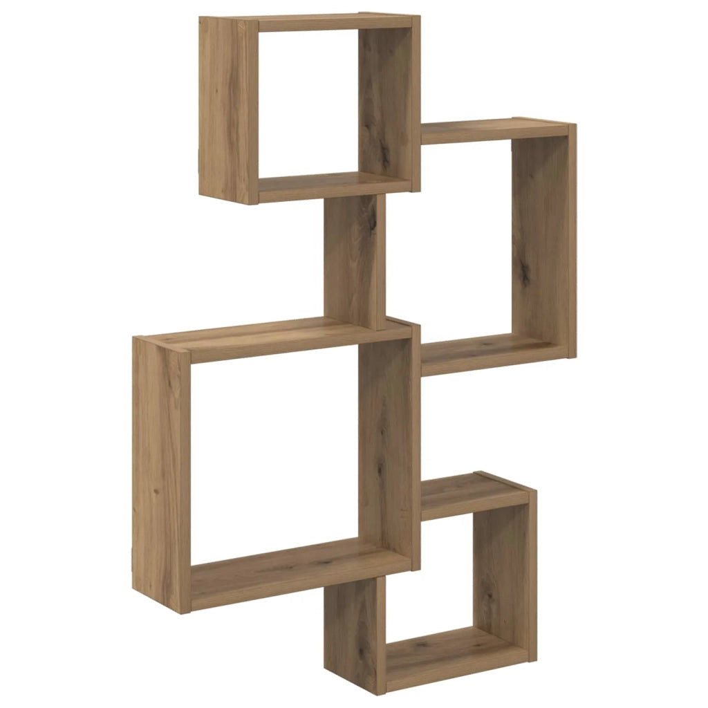 Mensole Cubo da Parete A parete Marrone 64 x 13,5 x 91,5 cm 8012131