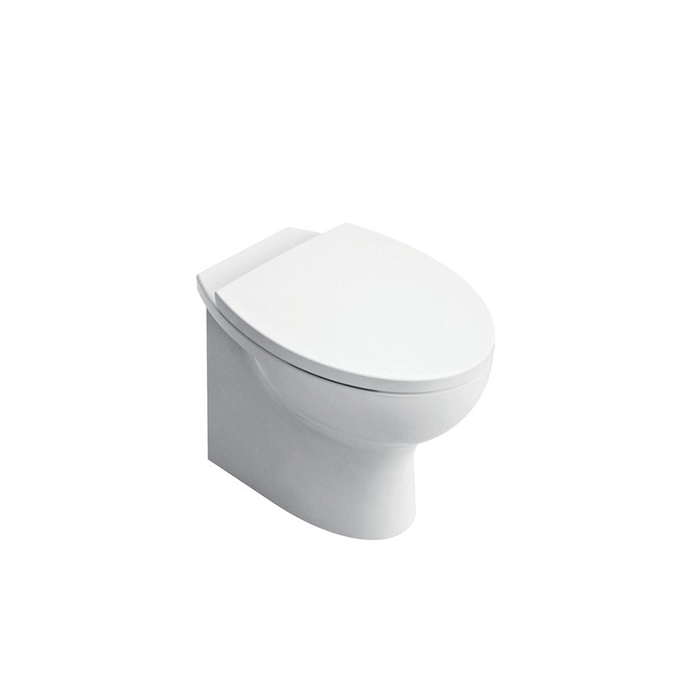 Vaso serie day by day filo muro, sedile non incluso