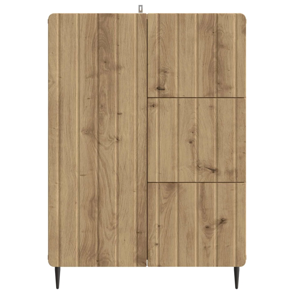 Credenza con cassetto Rovere Artigianale 66 x 34,5 x 91,5 cm