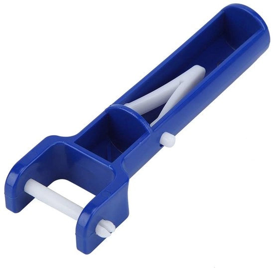 Kit di sostituzione per spazzola per piscina a forma di V - Manico - Adatto per tubo telescopico - Realizzato in ABS resistente - Installazione semplice - Accessori per piscina