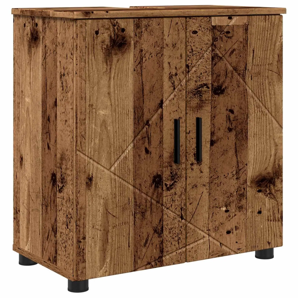 Mobile da Bagno con archiviazione Legno vecchio 61 x 35 x 64 cm 883292
