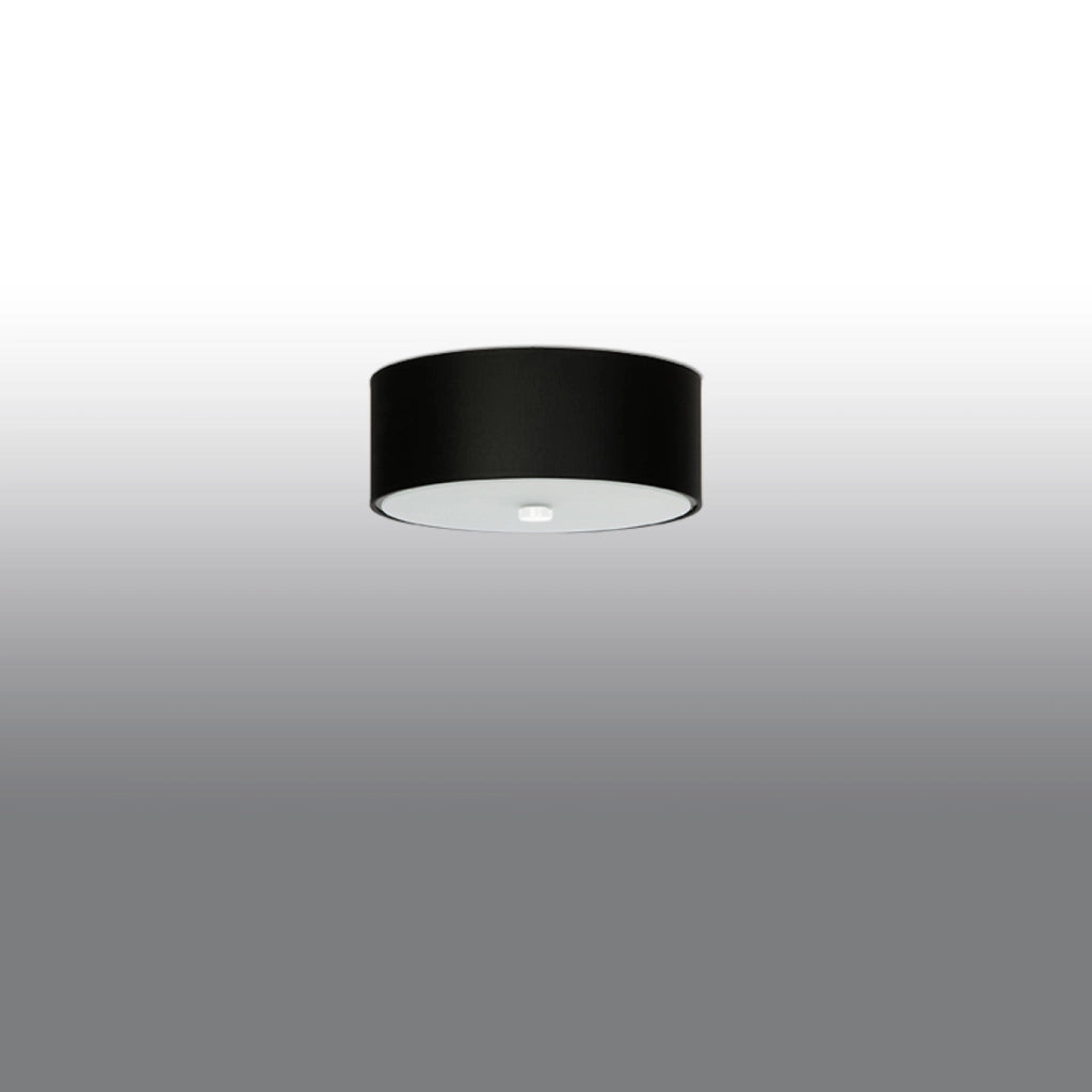 Lampada a soffitto SKALA 30 nero