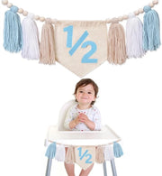 Decorazione per Festa di Compleanno - Sedia a Slinga per Festa - Decorazioni per Festa di Mezzo Anno - Banderuola per Festa di Mezzo Anno - Decorazioni per Festa - Sedia a Slinga per Ragazzi - Festa da Ricordare - Banderuola per Festa di Compleanno