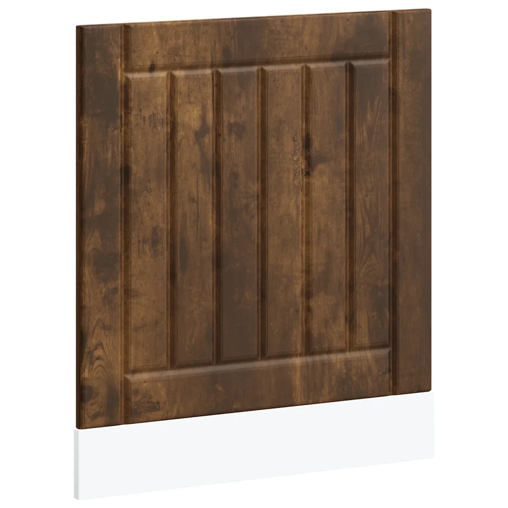 Pannello Lavastoviglie Lucca Rovere Fumo in Legno Multistrato 853902