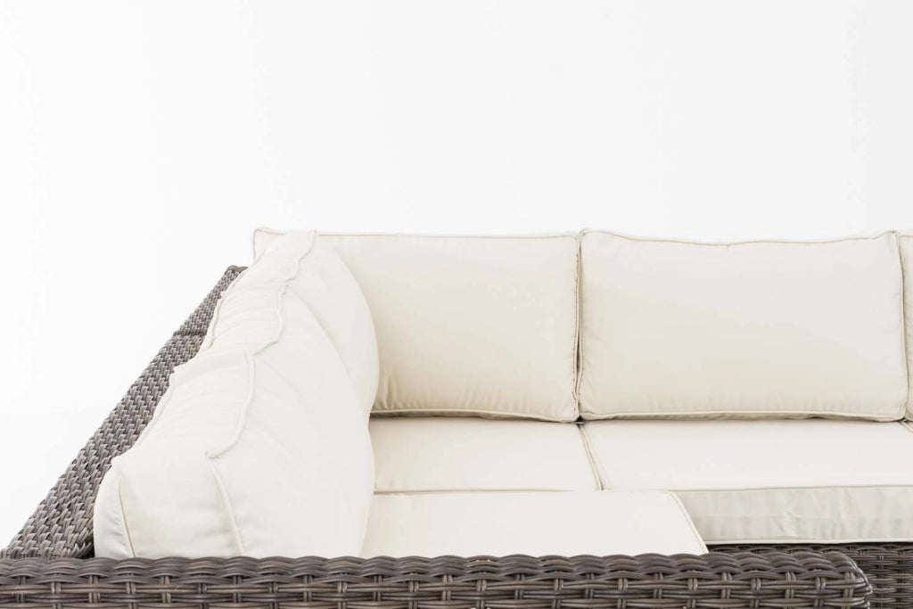 Ecksofa-Garnitur Liberi 5mm CremeweiYa 1