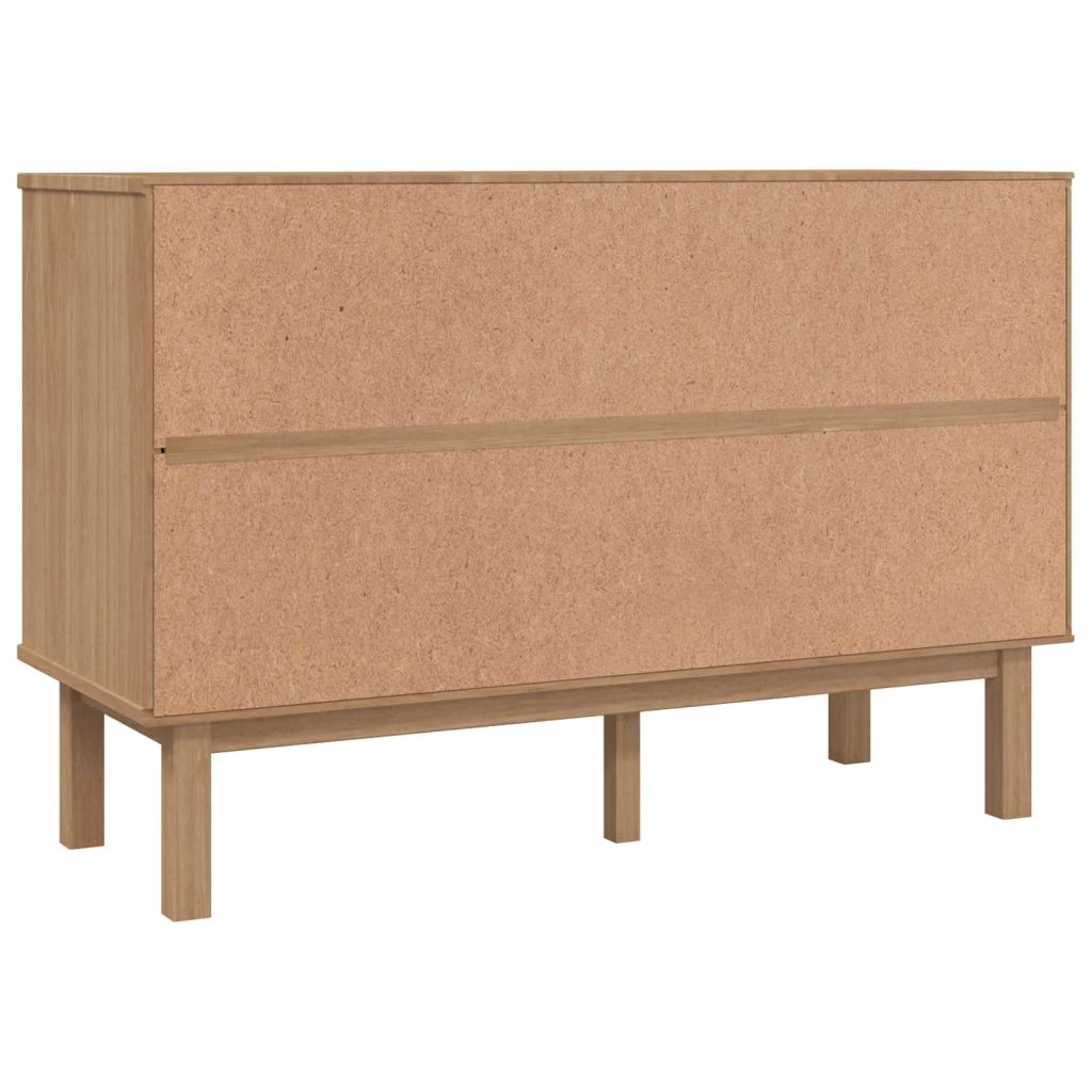 Mobile con Cassetti con cassetto OTTA Nero 111 x 43 x 73,5 cm CFW6783584