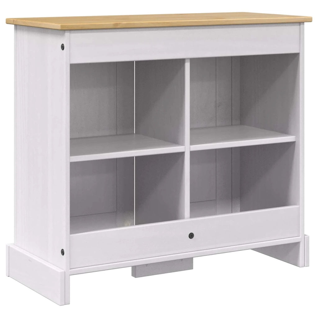 Supporto per Acquario Corona Bianco e marrone 81,5 x 37 x 73 cm 42034034