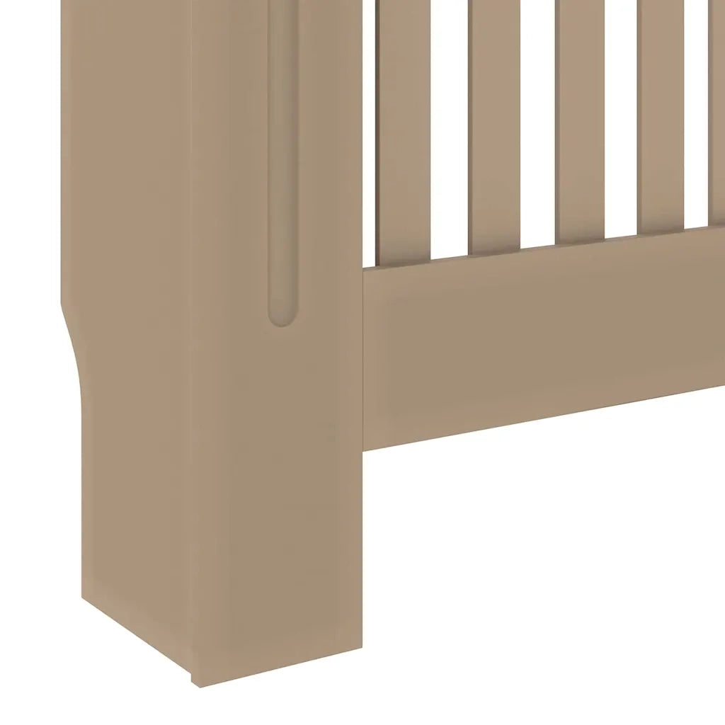 vidaXL Copertura per radiatori 2 pcs Marrone 78 x 19 x 81.5 cm