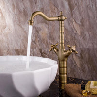 Rubinetto Da Cucina / Da Bagno Rea Rustico Antique Gold