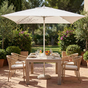 Ombrellone da Giardino palo centrale in alluminio - MUTE