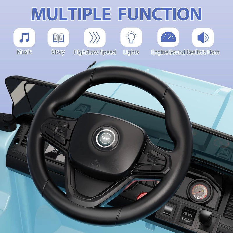 Auto Elettrica per Bambini 12V con Telecomando 2