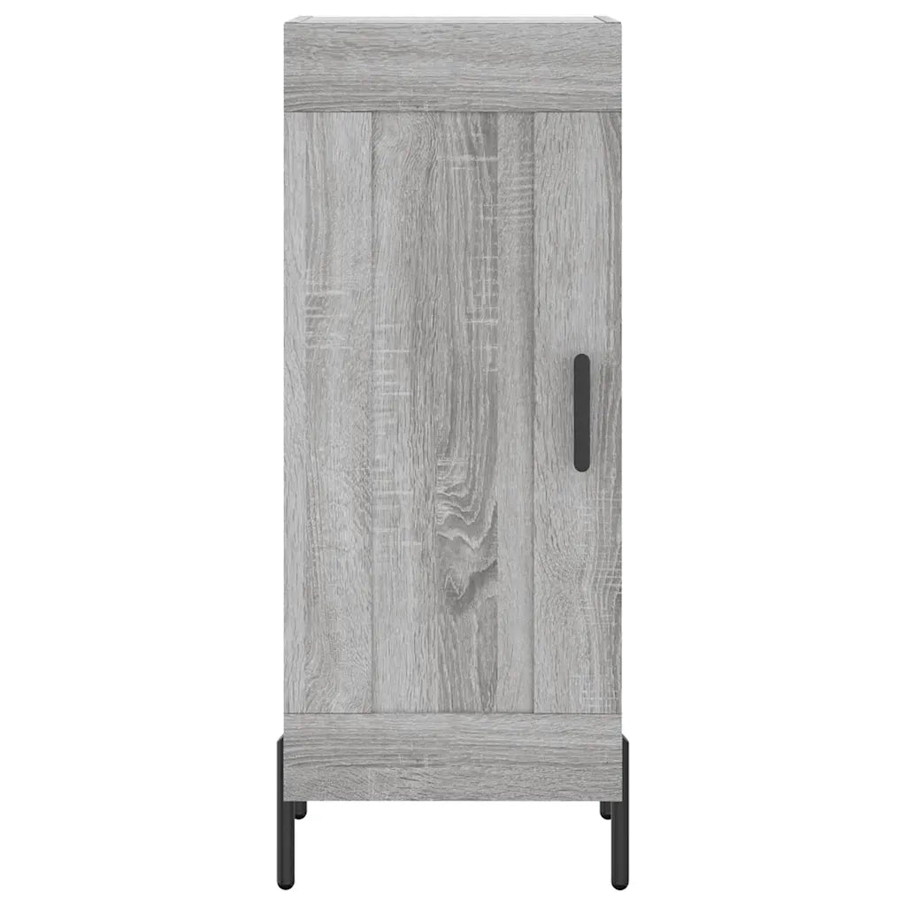Credenza Grigio Sonoma 34,5x34x180 cm in Legno Multistrato 3199503