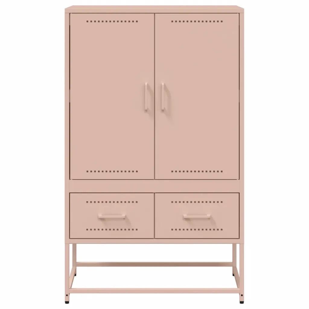 Credenza-Buffet-Armadio da cucina Rosa 68x39x111,5 cm Acciaio 495195