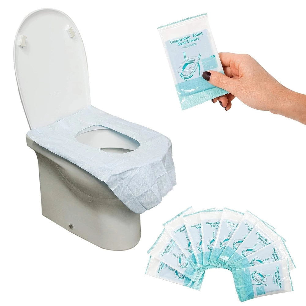 Trade Shop - 120 Copriwater Wc Carta Monouso Copri Water Protezione Igienici Toilette Bagno -