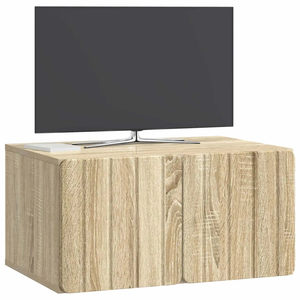 Mobile Porta TV da Muro Rovere Sonoma 59,5 x 41 x 30 cm