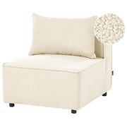Poltrona modulare Boucle Modulo 1 posto bianco sporco stile moderno