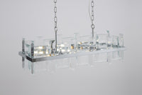 Lampada pendente Modern in Metallo Cerezo Cromo