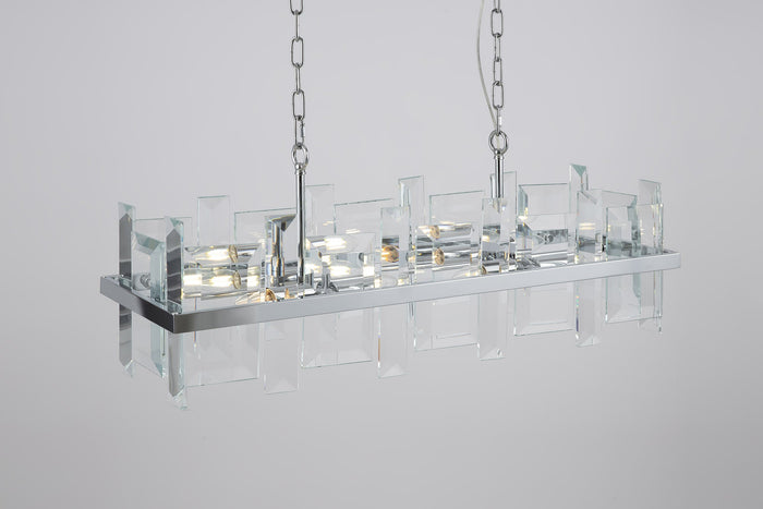 Lampada pendente Modern in Metallo Cerezo Cromo