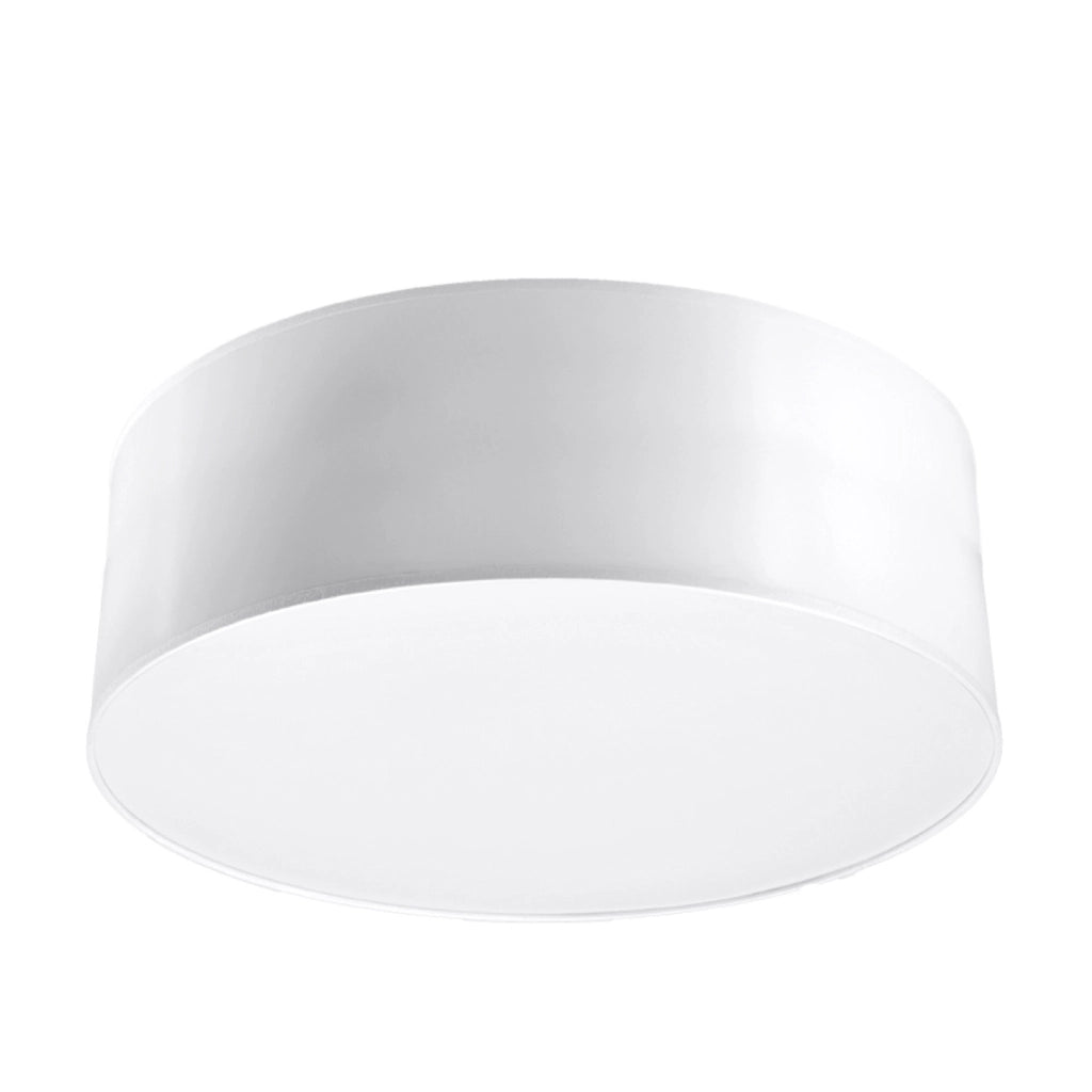 Plafoniera tonda bianca Ø25 PIAZZA Pure Lume E27 15W