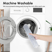 Douchemat Antiscivolo con 100 Ganci - Dimensioni 69 x 35 cm - Secchezza Rapida