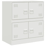 Credenza | Madia | Buffet da pranzo | Armadio da pranzo Rosa 67x39x73 cm in Acciaio