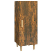 Credenza | Madia | Buffet da pranzo | Armadio da pranzo Rovere Fumo 34,5x34x90 cm in Legno Multistrato