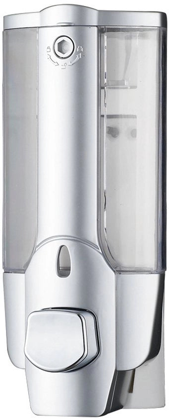 Due Dispensieri di Sapone per Mani e Corpo, 350ml Dispensatore di Sapone per Mani e Corpo con Fessura, Contenitore di Lotion Commerciale per Bagno, Cucina, Ufficio