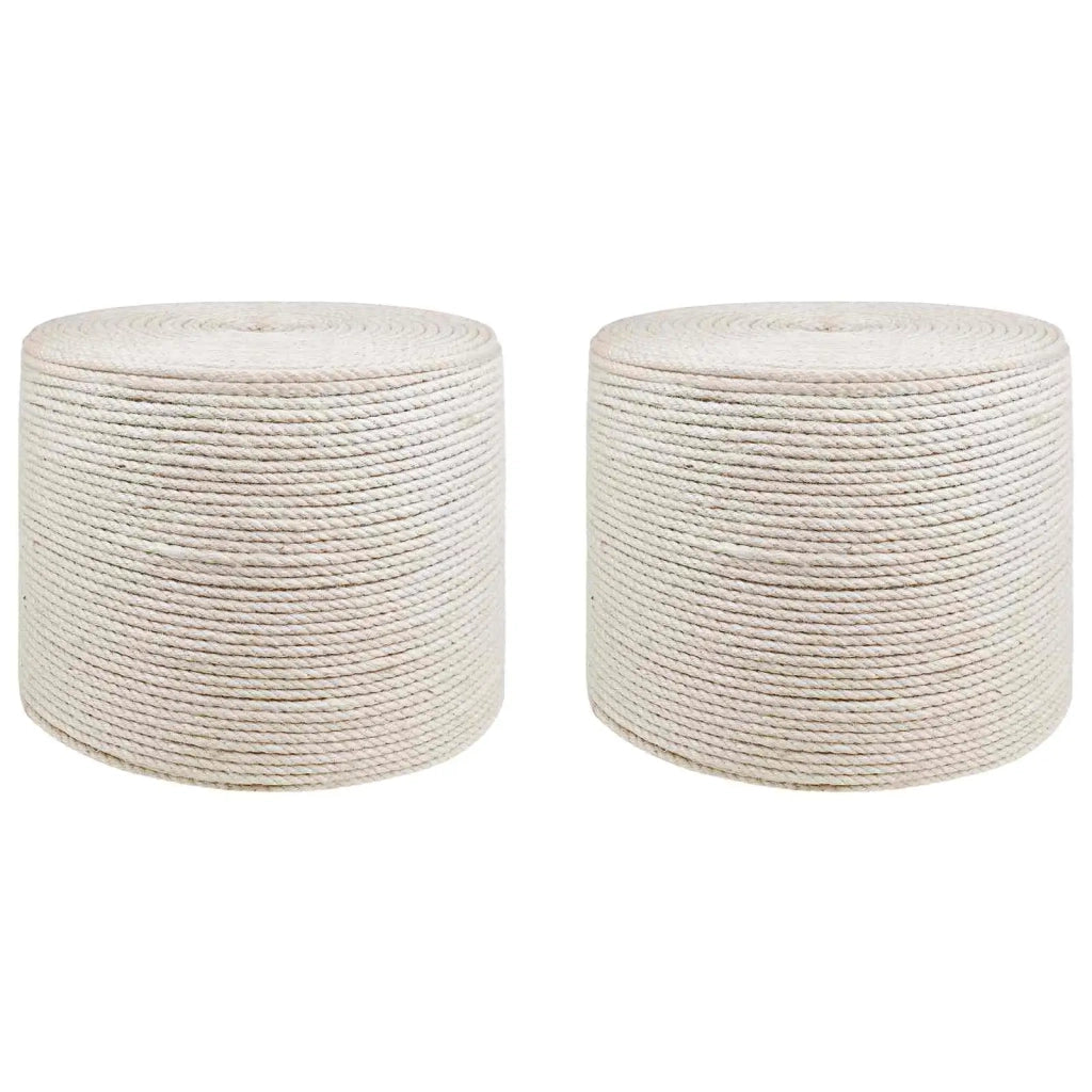 Spago in juta 2 pcs 2 Bianco 100% juta Tossa 42011646