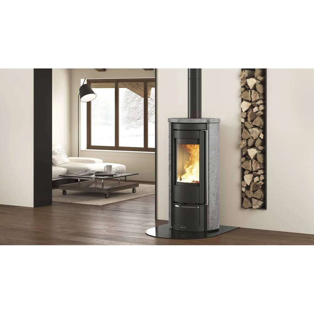Stufa a Legna Liu 5.0 Pietra Naturale Nordica