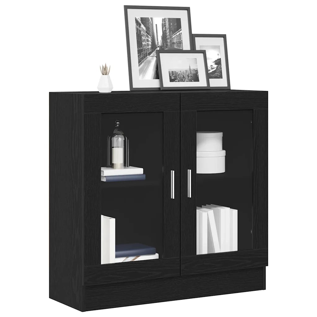 Armadio per Libri 4 livelli 82,5 x 30,5 x 80 cm Rovere Nero 862518