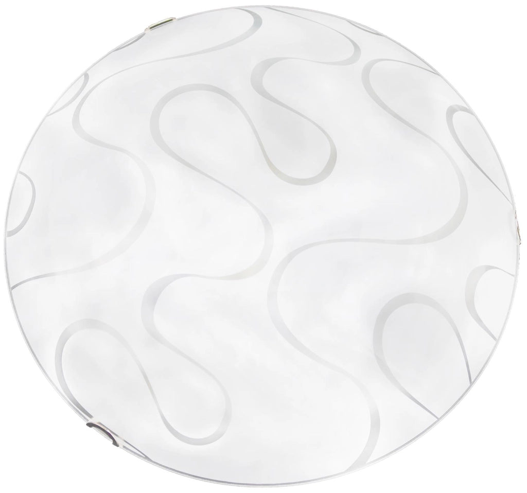 ONDA LAMPADA PLAFONIERA 1 LAMPADINA E27 30 CM ONDINA