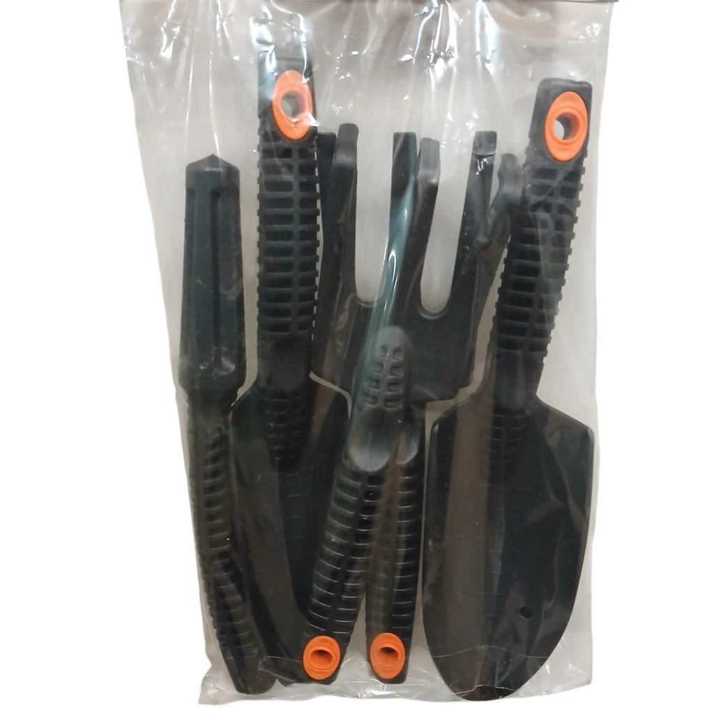 SET 5 ATTREZZI IN NYLON E FIBRA DI VETRO.